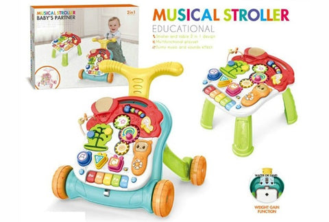 2-in-1 Musical Walker